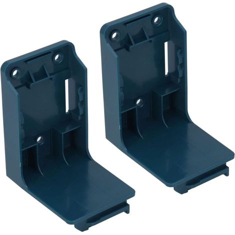 Set mit 2 multifunktionalen, gratfreien ABS-Batteriehaltern für 18-V-Elektrowerkzeuge und elektrische Geräte (1/5)
