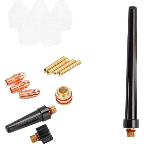 Kit de buses en laiton et verre pour chalumeau de soudage WP9/20, accessoires de poste à souder (1/5)