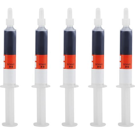 Ortviai Pâte de polissage diamantée pour métaux et bijoux – 5 tubes W40 (320) – haute solubilité dans l’huile (1/5)