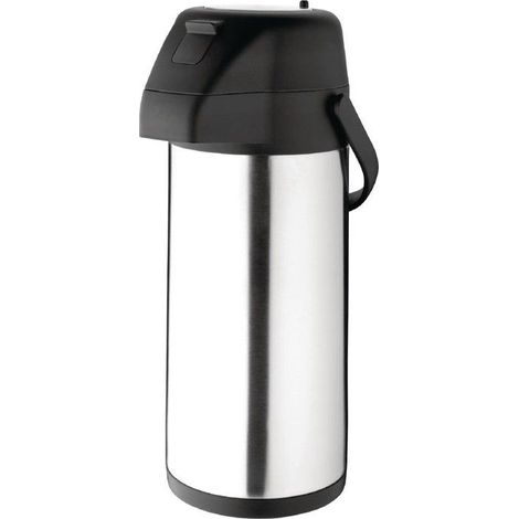 Pichet à Pompe Professionnel Inox - 3 L - (1/5)