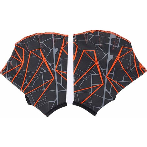 Gant Nage - Palmes À Doigts Liés - Pour Entraînement Aquatique Et Plongée - Taille Unique (1/5)