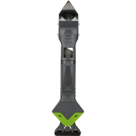 Ensemble de 23 pièces en acier inoxydable pour la finition du calfeutrage : buses de calfeutrage de tailles assorties, spatule et raclette. Outils multifonctions. (1/5)