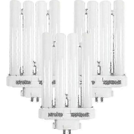 Xtralite 27W Tageslicht-Ersatzbirne für Leselampen mit hoher Sehschärfe, Vierfachröhre 4-Pin GX10Q-4 (6500K, 3er-Pack)