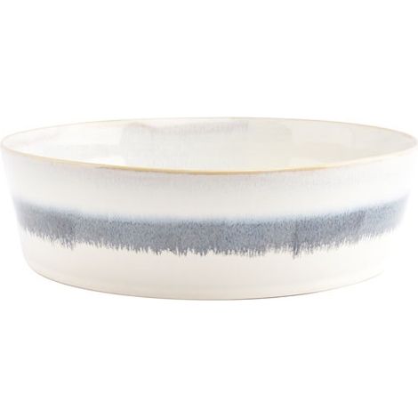 Streifen Bol 23x6,5cm Blau - Fine Dining Living