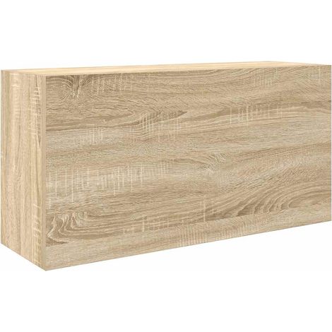 Maison Exclusive - Bad-Wandschrank Sonoma-Eiche 80x25x40 cm Holzw
