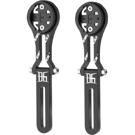 Bicycle de Vélo de Route Stand D'Ordinateur en Aluminium Angle de Guidon Réglable Angle de Guidon 2pcs pour Affichage Intégré (1/5)