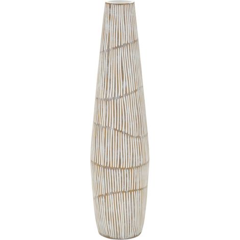 Vase en résine Hanoi Cm Ø 17X68,5 (Ahole Cm Ø 6) (1/5)