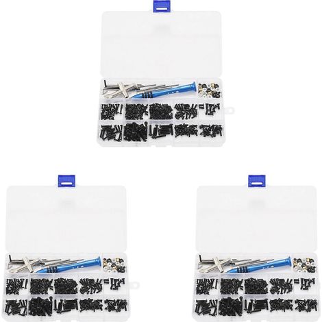 3x M2 M2.5 M3 Schraubenbefestigungssatz Kreuzhülse Sechskantschlüssel Schwingarmbolzenschrauben für WLtoys 144001 1/14 RC-Car Ersatzteile (1/5)