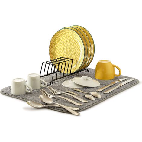 Perfetto Kitchen SCOLAPIATTI IN MICROFIBRA cm. 40x50 + griglia 9 posti (1/4)