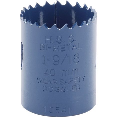 40 mm HSS BI Lame de scie cloche en métal