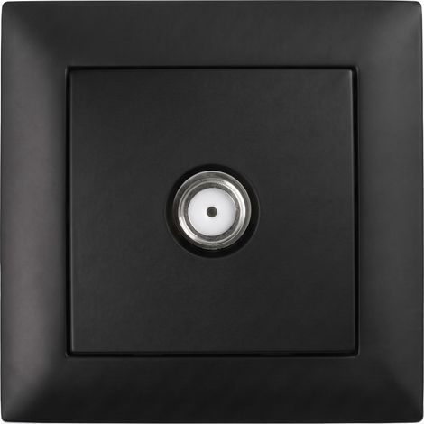 Toolight Presa Antenna Con Cornice Oste Jnh012-a Black (1/5)