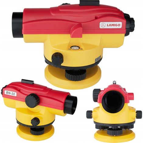 Livella ottica da cantiere BN-28 28x con compensatore Lamigo (1/5)