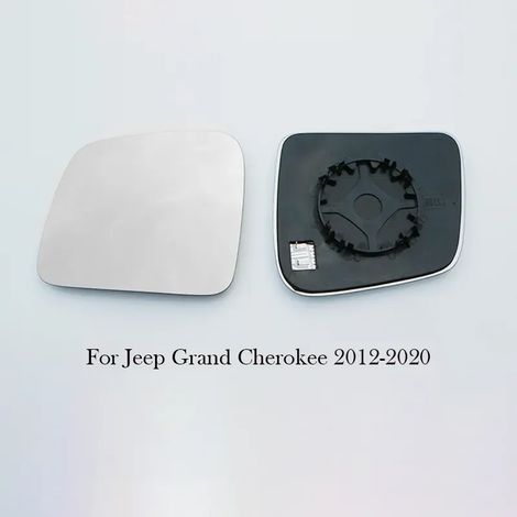 Verre chauffant pour rétroviseurs latéraux gauche et droit des modèles Jeep Grand Cherokee de troisième génération (1999-2019).