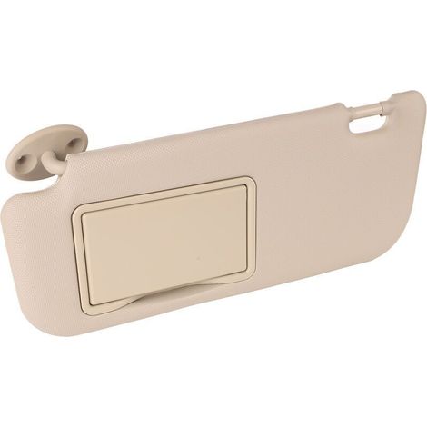Pare-soleil de voiture gauche cté conducteur gris durable haute dureté pare-soleil avec remplacement de miroir de courtoisie pour Levin COROLLA 14 à 19 (1/5)