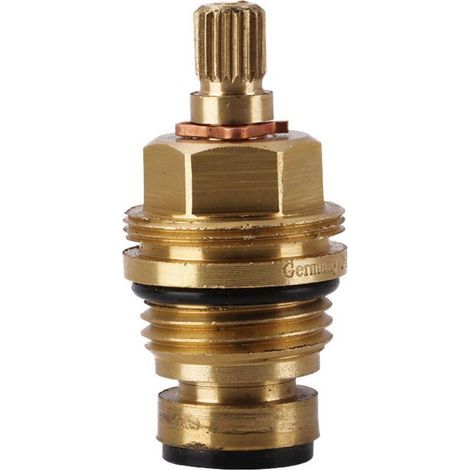 Cabezal de grifo universal de latón cromado, compatible con todos los modelos estándar. (1/3)