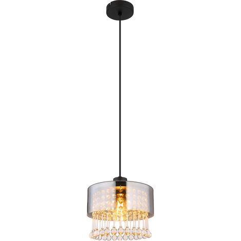Globo - lámpara colgante - Hendry - negro - metal - Ø 25cm - E27 (1/5)