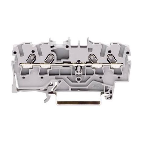 Borne de passage WAGO 2000-1404 3.50 mm ressort de traction Affectation: N bleu 1 pc(s) (1/2)