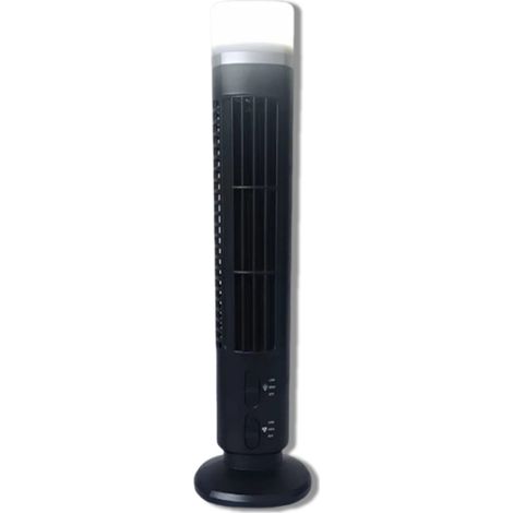 1 Ventilateur tour, Oscillation, 2 vitesses, USB, Intérieur, Chambre (1/5)