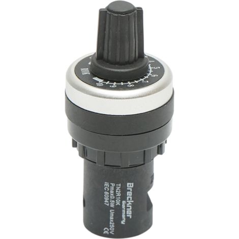 Potenziometro da pannello 10 KOhm, 250V/0,5W Breckner Germany (1/4)