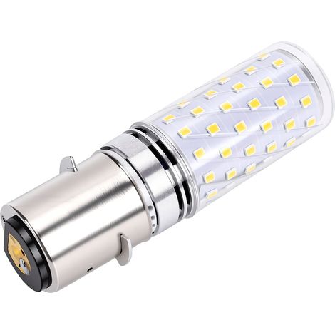 Ampoule LED marine P28S 20 W, 2 000 lumens, en aluminium et polycarbonate, pour la navigation sur voiliers, yachts, kayaks, remorques et pontons. Lumière blanche froide (6 000-6 500 K). (1/5)