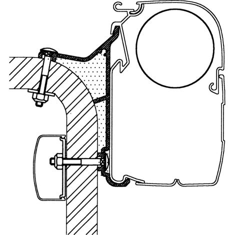 Adattatore per tende Hymer Van / B2 4 M - Thule