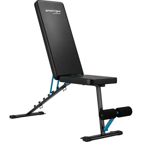 SPORTNOW Panca Pesi Regolabile per Home Gym con 7 Livelli Schienale (1/5)