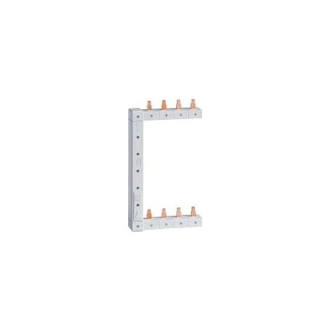 BARRE DE PHASE VERTICALE 63A GAUCHE/DROITE L1L2L3N - JEU DE BARRES PHASE 3-P 10MM² KCF663S