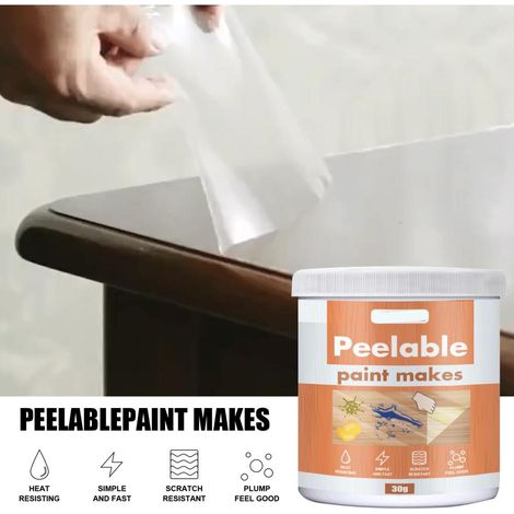 Film cristal pour meubles multifonction imperméable transparent résistant à la chaleur protection anti-déchirure 300g (1/4)