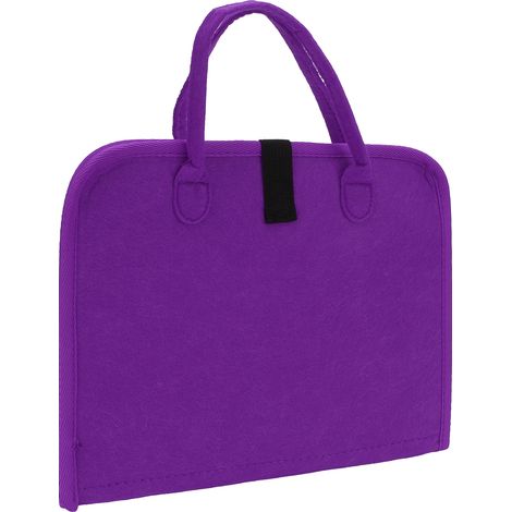 Sac de rangement pour peinture diamant, permettant un rangement par catégorie en fibre synthétique boîte de peinture diamant avec sachet OPP transparent violet AA996 (1/5)