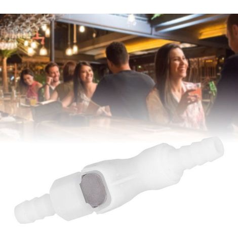 Connecteur Rapide - 1/4 Pouces - Pour Tuyaux 3/16 À 5/16 Pouces - Raccord Alimentaire En Plastique - 2 Pièces (1/5)