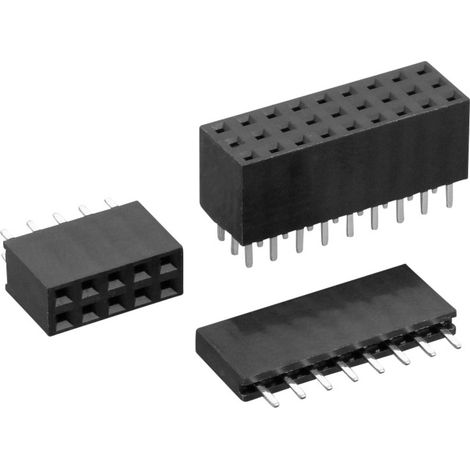 TRU COMPONENTS Buchsenleiste (Standard) Anzahl Reihen: 1 Polzahl je Reihe: 4 TC-0314157-04-1-00 1 St (1/3)