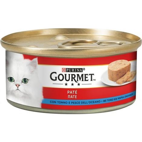 Gourmet Gatto Patè Tonno e Nasello 195 gr PURINA