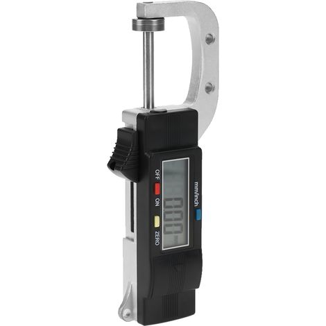 Elektronisches, horizontales Dickenmessgerät mit Digitalanzeige, Messwerkzeug 0-25 mm (1/5)