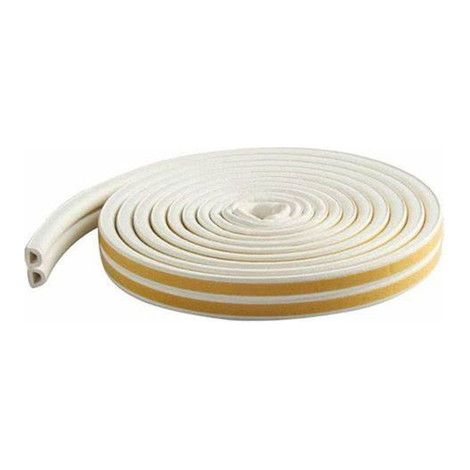 JOINT ADHÉSIF 6 MT EXCESSEUR DE COURANT D'AIR POUR PORTES ET FENÊTRES CAOUTCHOUC 0,9 CM D