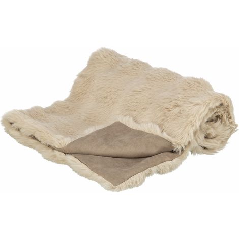 Hundedecke - TRIXIE - Elli 0g - Beige - 150×100 cm - Weichheit und Komfort