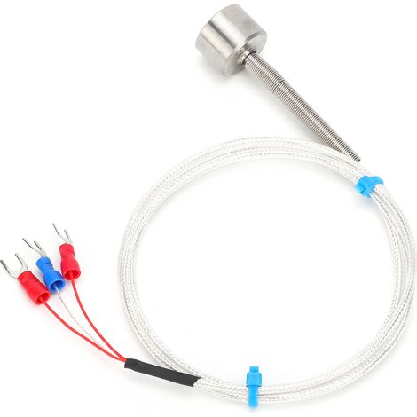 Capteur de température magnétique PT100 Thermistance à adsorption étanche -60 à +150℃ (1 mètre)