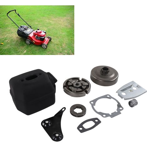 Kit silencieux d'échappement et tambour d'embrayage pour tronçonneuse Husqvarna 55 51 50 (1/5)
