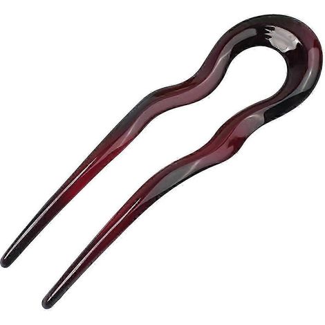Épingle à cheveux française pour cheveux épais et fins, épingle à chignon en forme de U, fourchette à cheveux, épingles à cheveux pour chignons-A (1/5)
