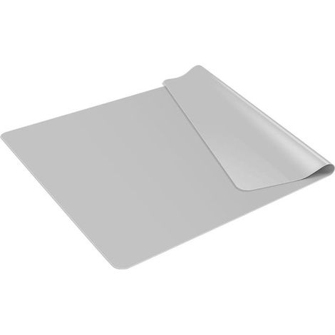 2 Silikonmatten 30 40 cm antihaftbeschichtet hitzebeständig multifunktional antihaftbeschichtet Arbeitsplattenschutz rutschfeste Grau (1/4)