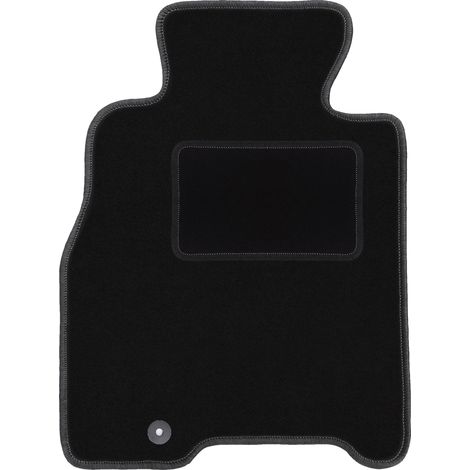 Tapicería negra mate para el asiento del conductor de: Mazda Xedos 9 sedán (1993-2001) (1/5)
