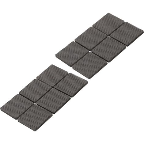 Lot de 12 patins protection antidérapants pour pieds table et chaise, (1/5)
