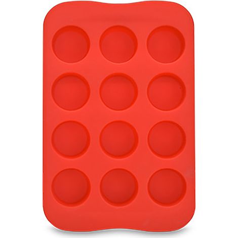 Bac à glaçons en silicone - Moule flexible réutilisable pour chocolat et bonbons, antiadhésif 16x10.5cm (1/5)