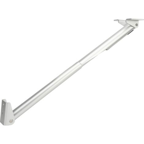 Support d'étagère pliable en alliage d'aluminium 260-430mm avec tige et charnière pour plan de travail de cuisine de camping-car (1/5)