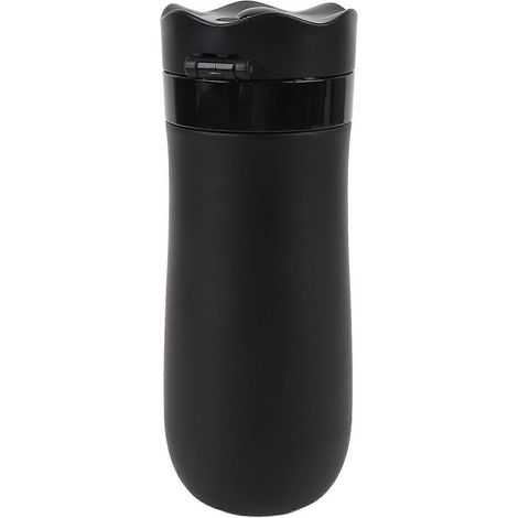 Cafetière à piston 320 ml, acier inoxydable, double paroi isolée, étanche, portable (1/4)