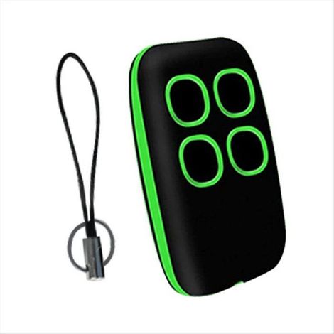 250 913 MHz Duplicateur de Télécommande de Garage Multifréquence Sans Fil Copie Télécommande Ouvre Porte Universel Vert (1/4)