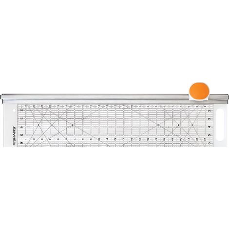 Taglierina combinata (Ø45 mm) e righello (6"x24") FISKARS