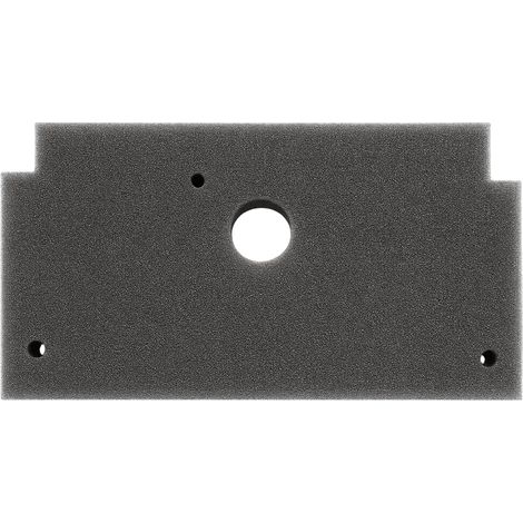 Schwammfilter 12022801 für Bosch Siemens Wärmepumpen-Wäschetrockner - Ersatz-Basisfilter - Passgenau und waschbar - Schaumstofffilter 292 x 142 mm (5 Stück)