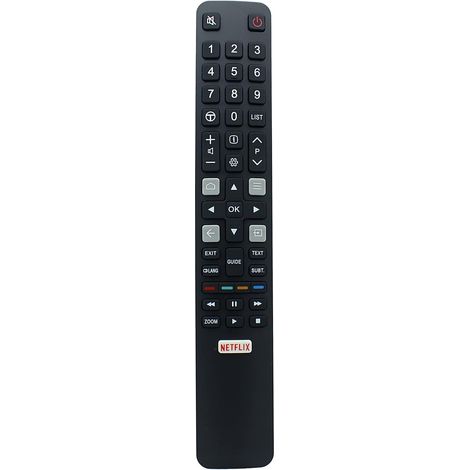 Telecomando sostitutivo RC802N per TCL Smart TV U55C7006 U65X9006 U75C7006 U55P6046 U60P6046 U49P6046 U43P6046 U65S990 (1/4)