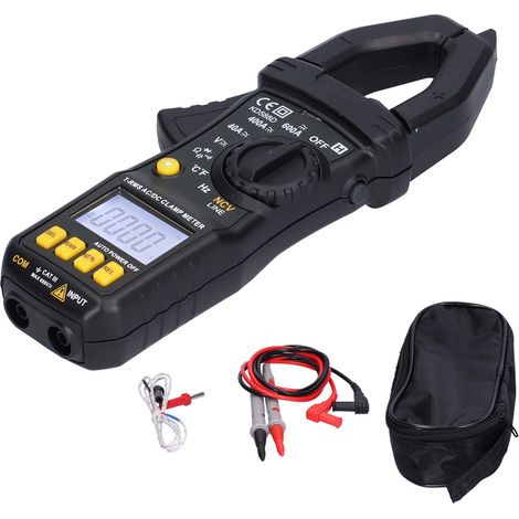 KD588D AC/DC-Digital-Zangenmultimeter mit True-RMS-Funktion, Überlastschutz und Datenhaltefunktion (1/5)