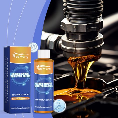 Nettoyant pour moteur à carbone, anti-usure, réducteur de carbone, anti-bruit, nettoyant, stabilisateur de lubrification et conditionneur d'huile – 100 ml -- BIEMMEDUE (1/5)